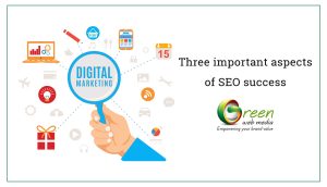 Three important aspects of SEO success