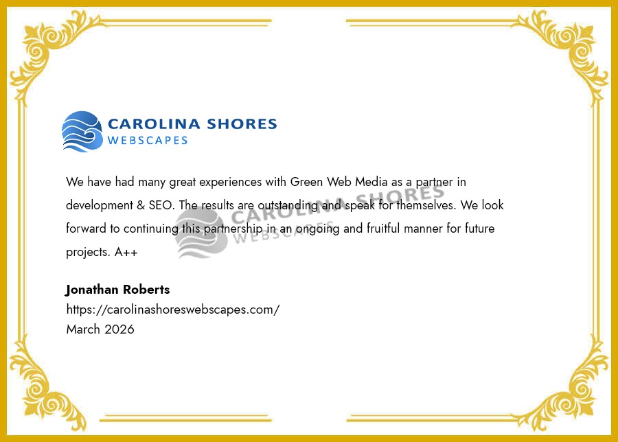 Carolina Shores Webscapes - Home